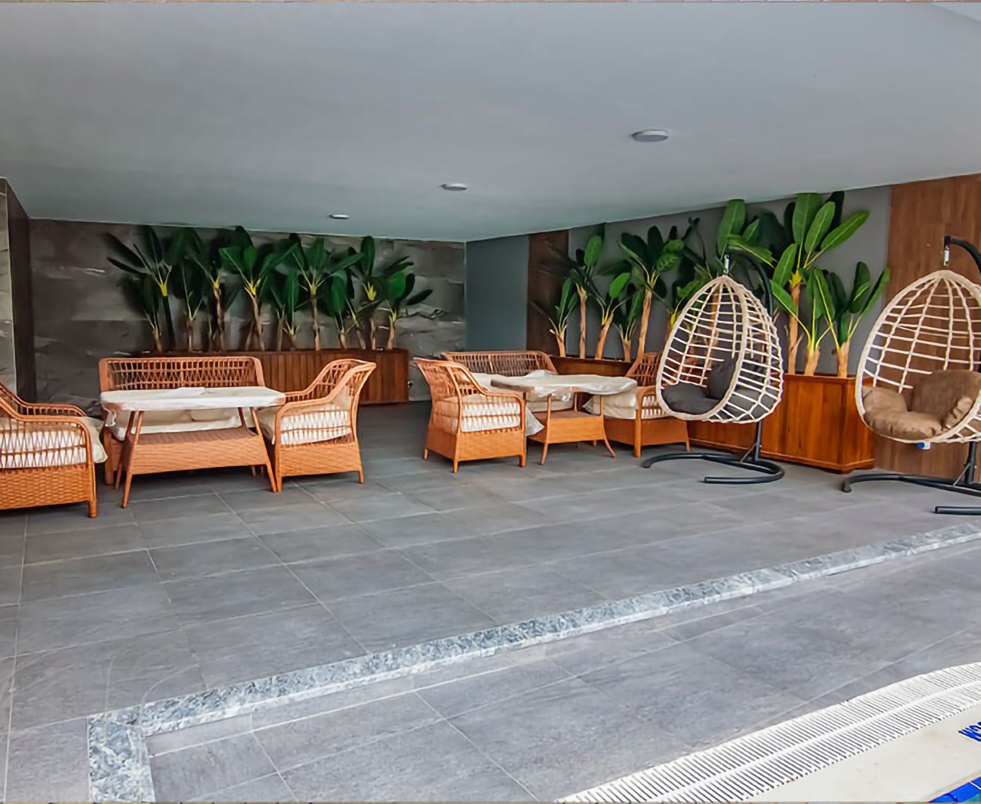 Moderne 1+1 leilighet med fjellutsikt, Alanya