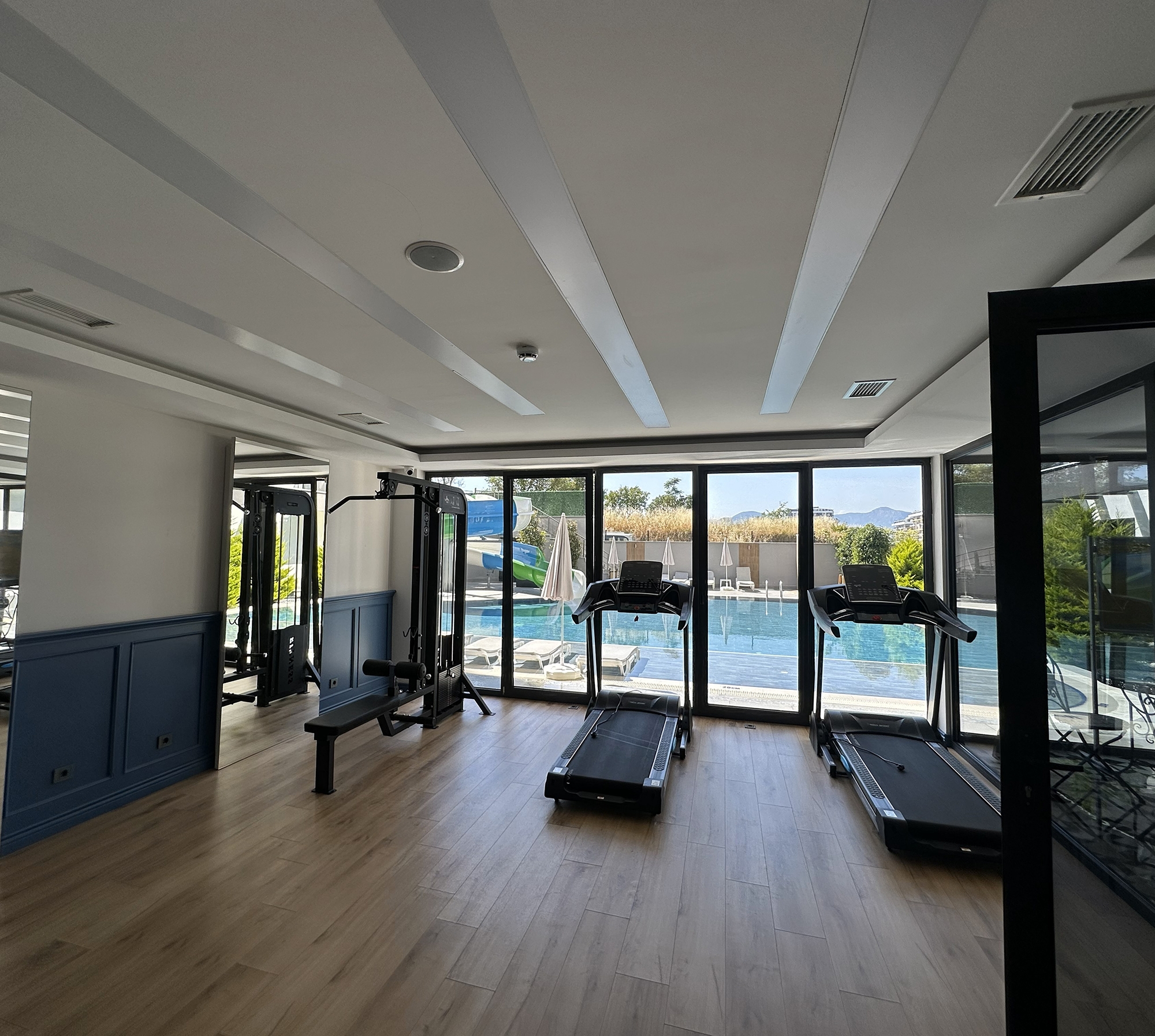 Moderne 1+1 leilighet med fjellutsikt, Alanya