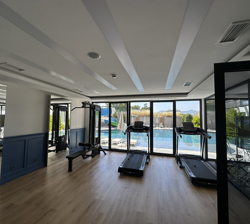 Moderne 1+1 leilighet med fjellutsikt, Alanya