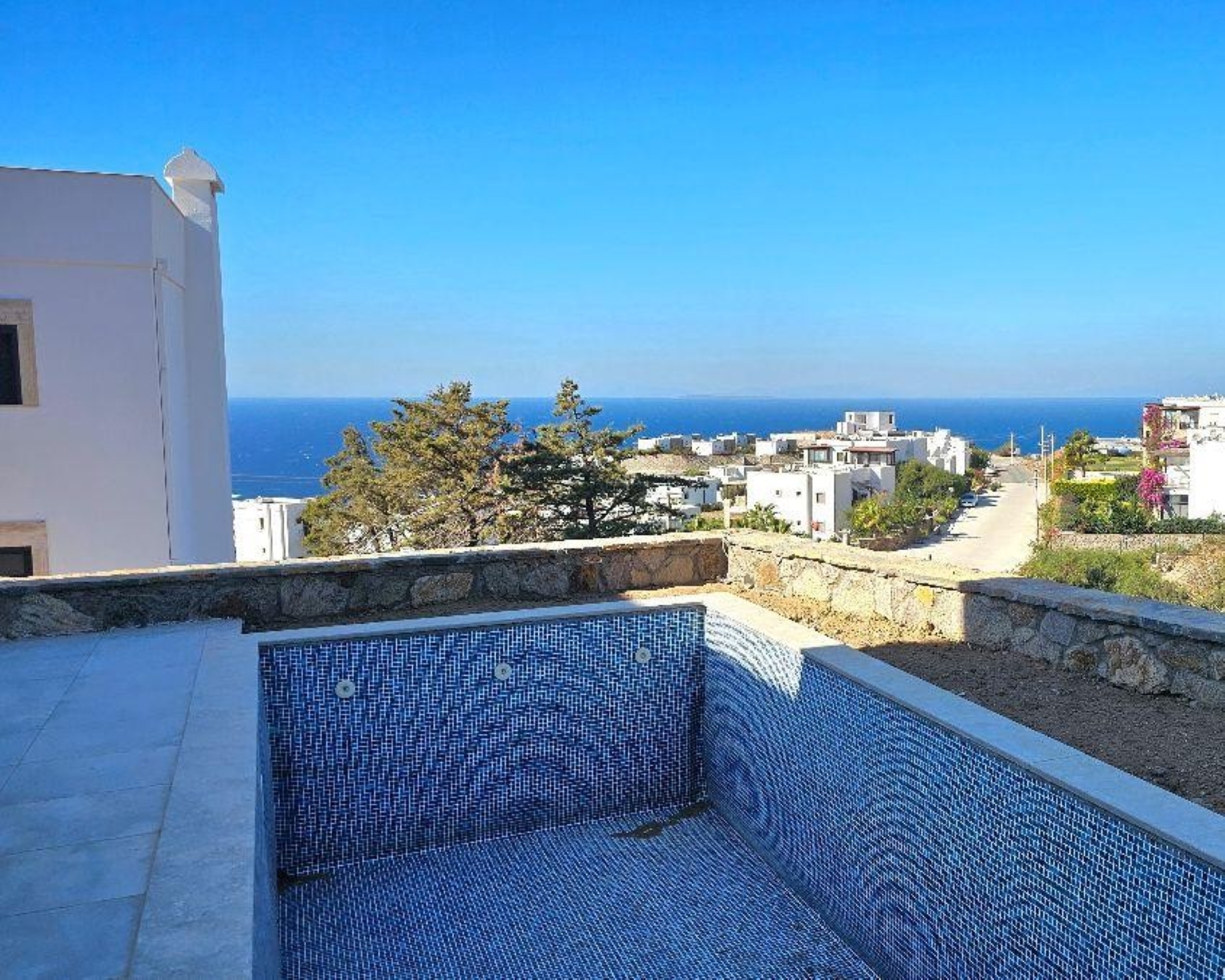 4+1 Villa with Stunning Sea and Mountain Views, Bodrum - Gumusluk
