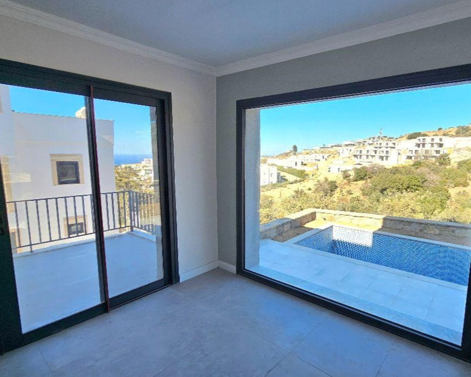 4+1 Villa with Stunning Sea and Mountain Views, Bodrum - Gumusluk