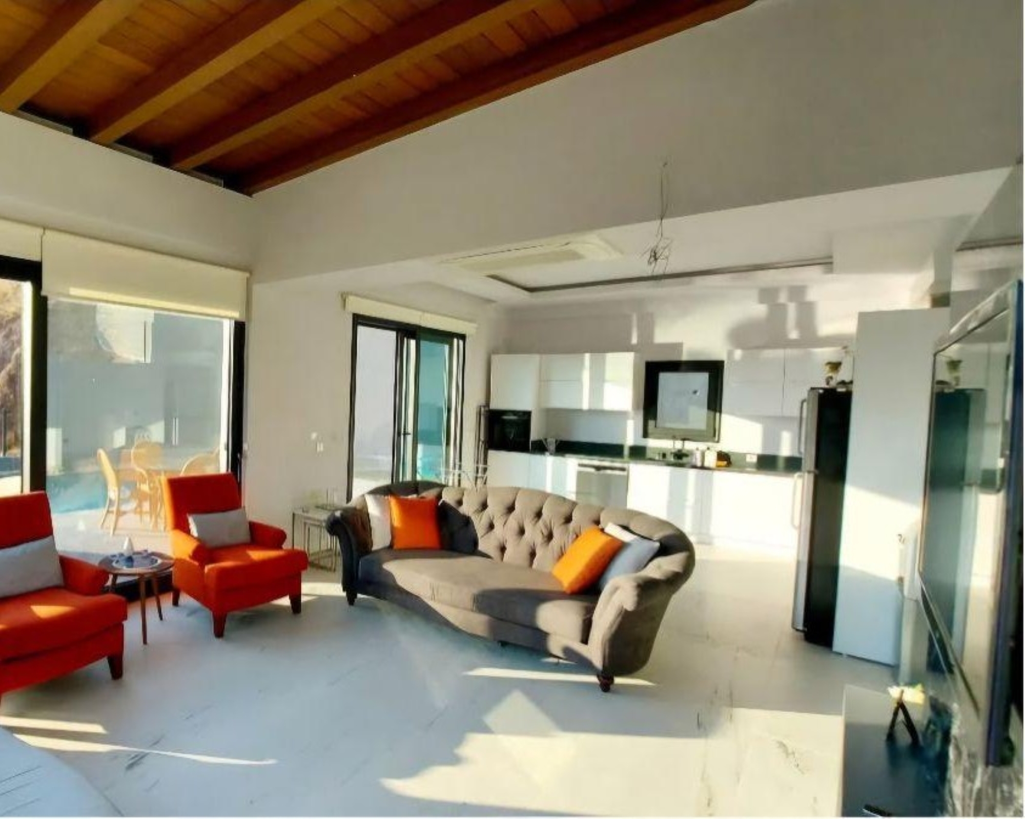 Luxury 3+1 Villa with Stunning Sea and Mountain Views, Gumusluk