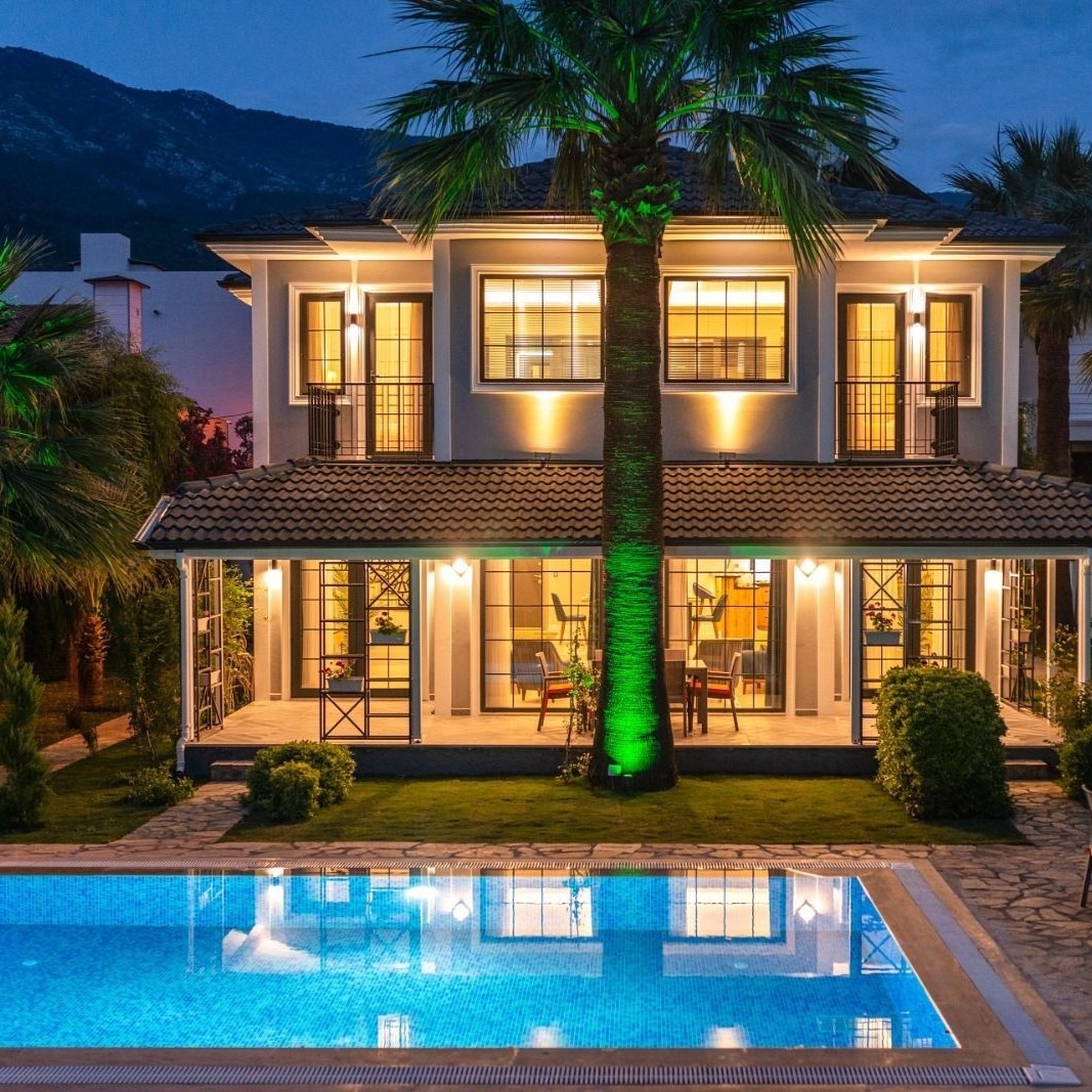 Luxurious 4+1 Mountain View Villa in Ovacik, Fethiye