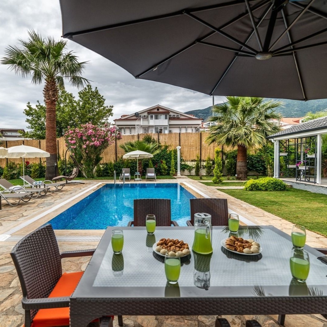 Luxurious 4+1 Mountain View Villa in Ovacik, Fethiye