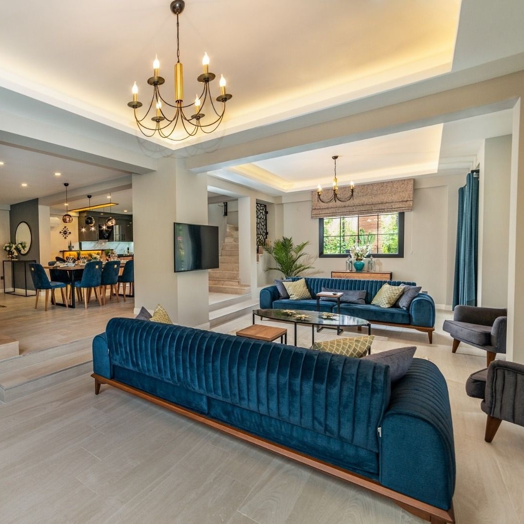 Luxurious 4+1 Mountain View Villa in Ovacik, Fethiye