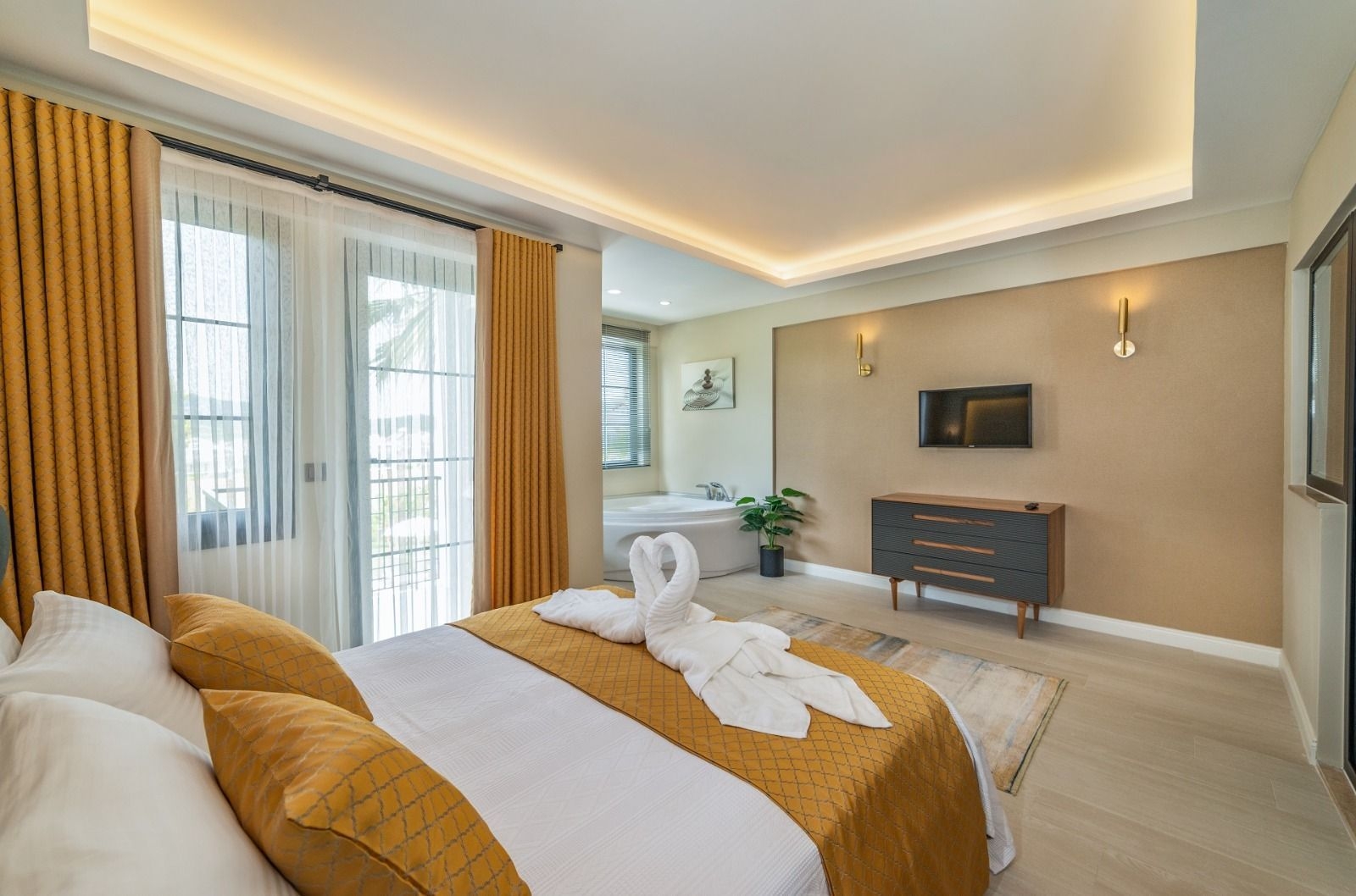 Luxurious 4+1 Mountain View Villa in Ovacik, Fethiye