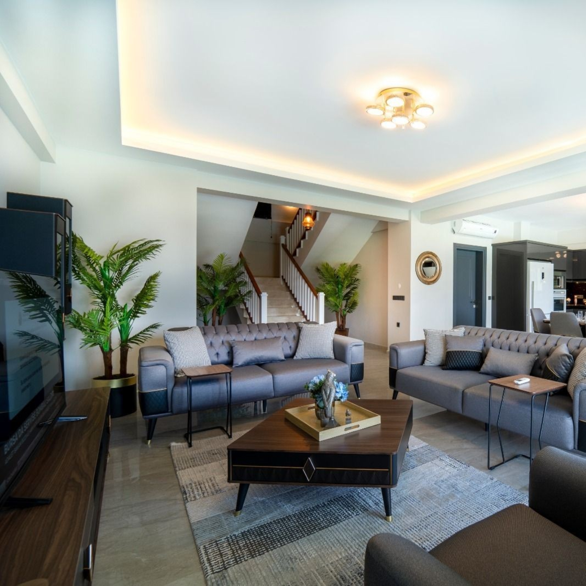 Breathtaking Sea and Mountain Views - 4+1 Villa in Faralya, Fethiye