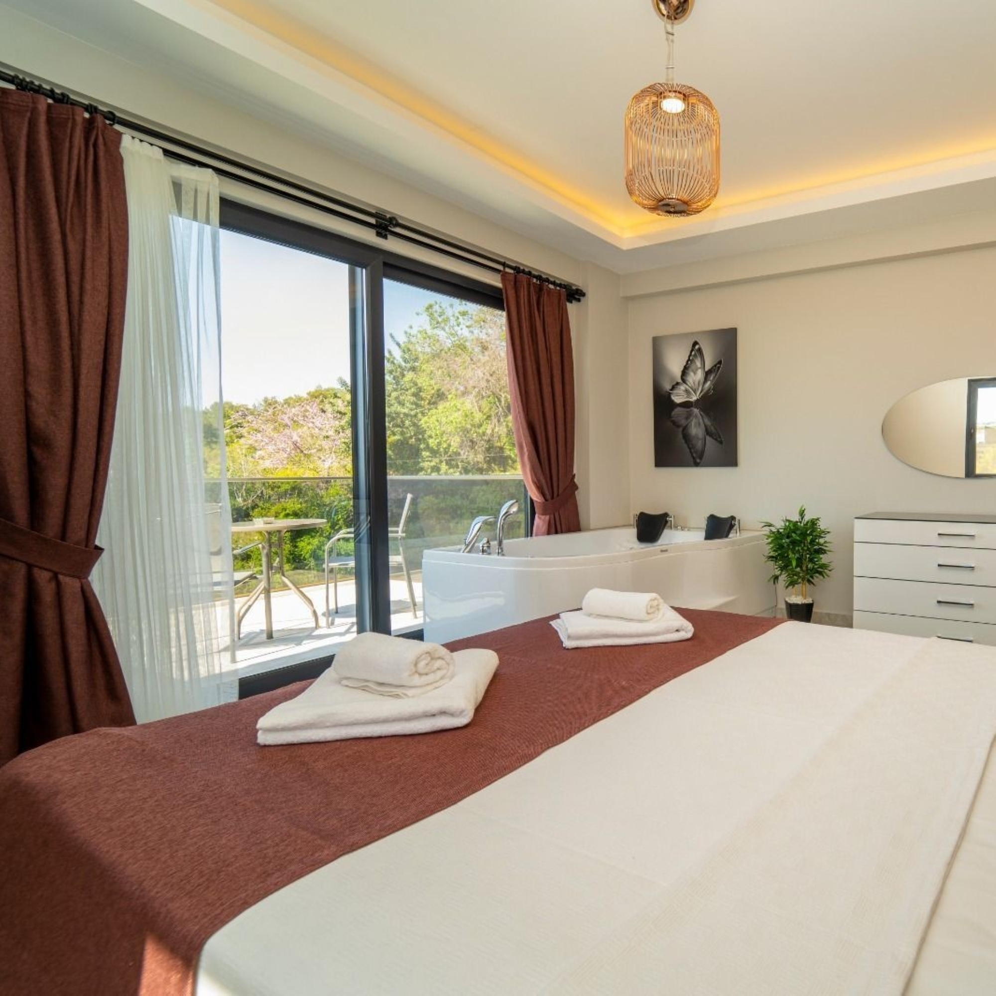 Breathtaking Sea and Mountain Views - 4+1 Villa in Faralya, Fethiye