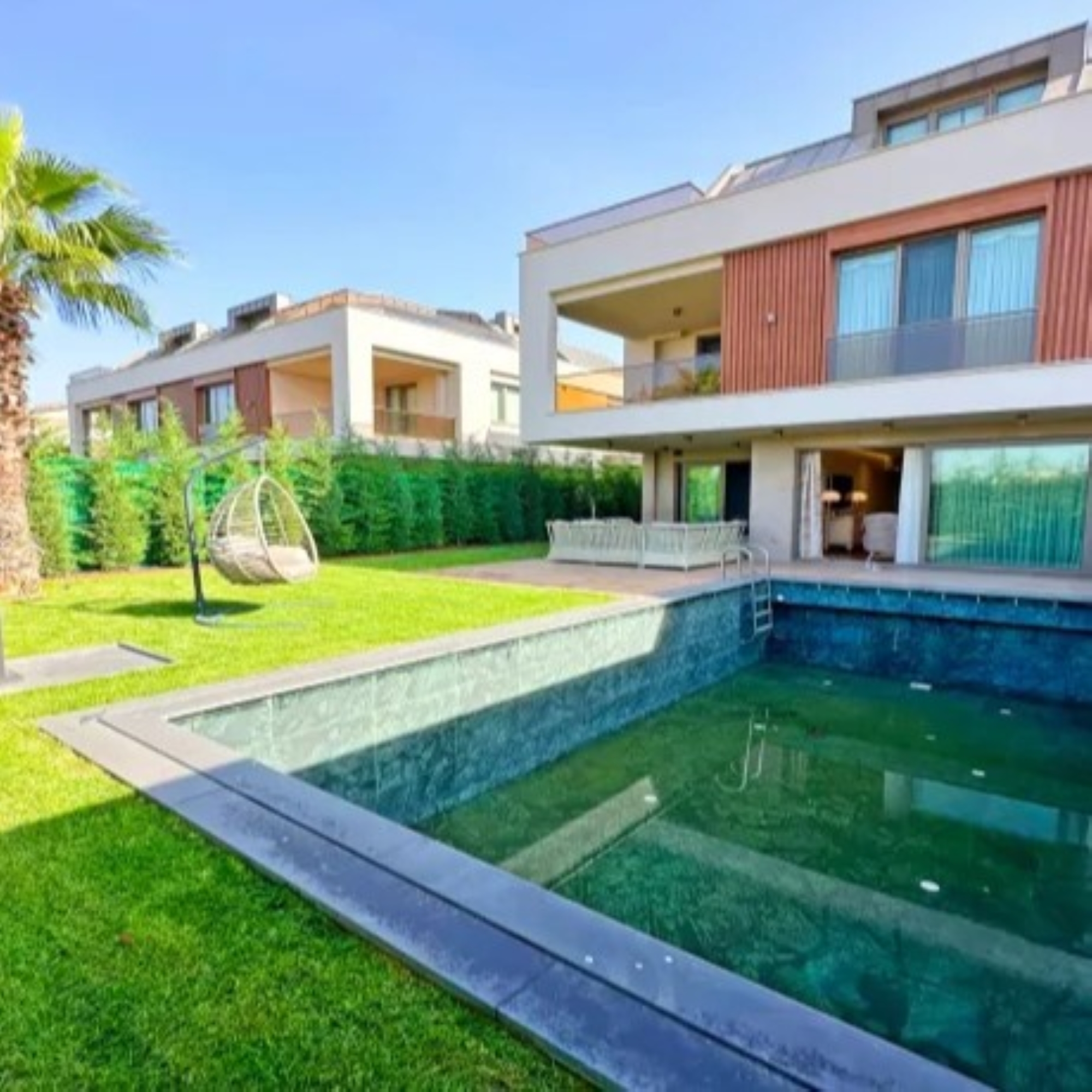 Luxuriöse 6+1 Bergblick Villa in Beylikduzu, Istanbul