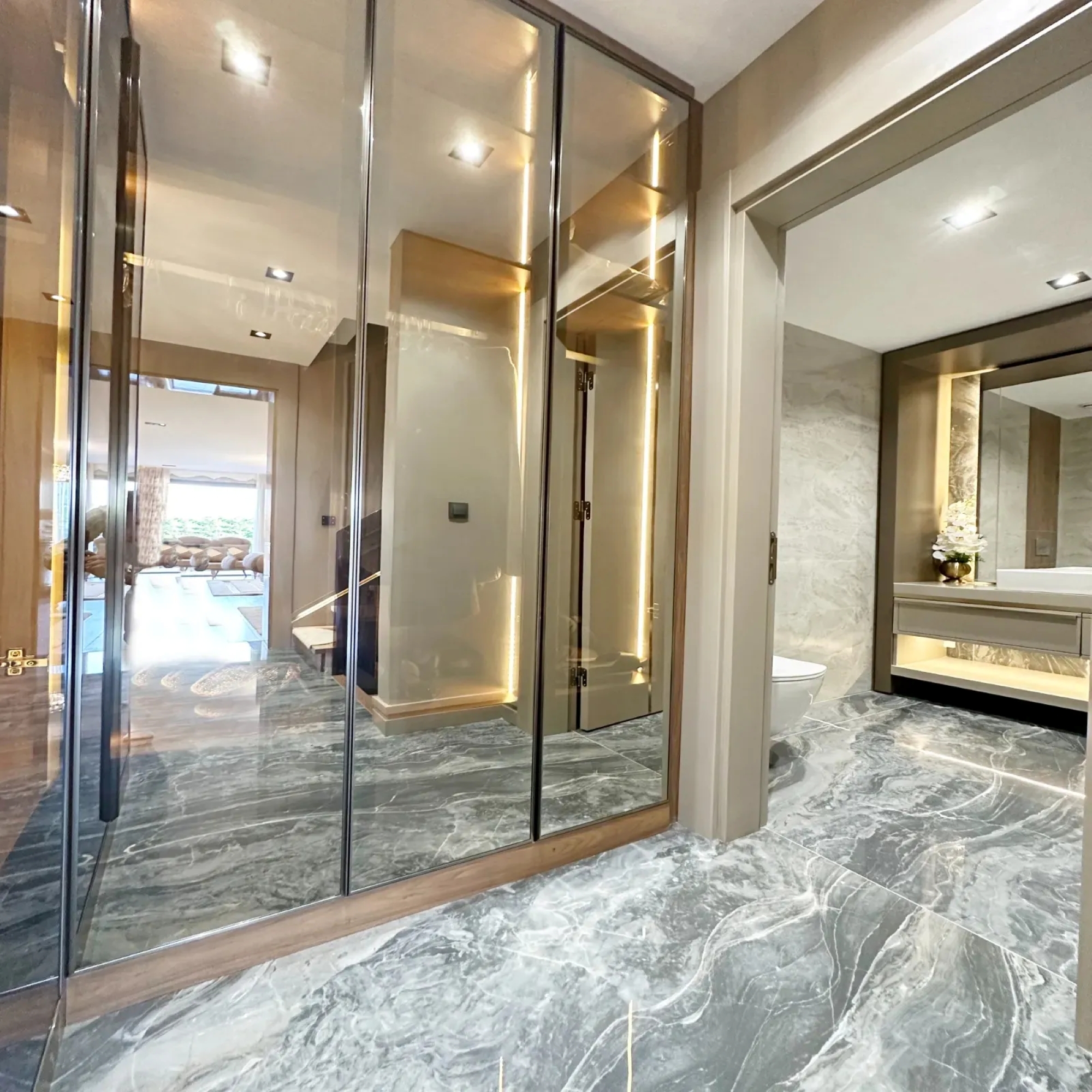 Luxuriöse 6+1 Bergblick Villa in Beylikduzu, Istanbul