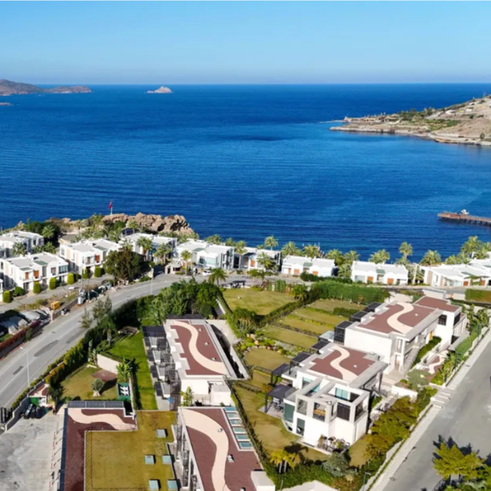 Luxurious 4+1 Villa with Breathtaking Sea and Mountain Views, Bodrum