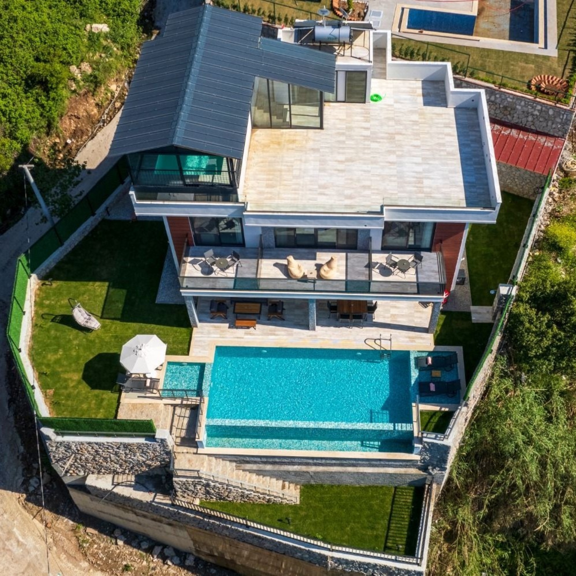 Havutsikt 4+1 Villa med Basseng i Faralya, Fethiye