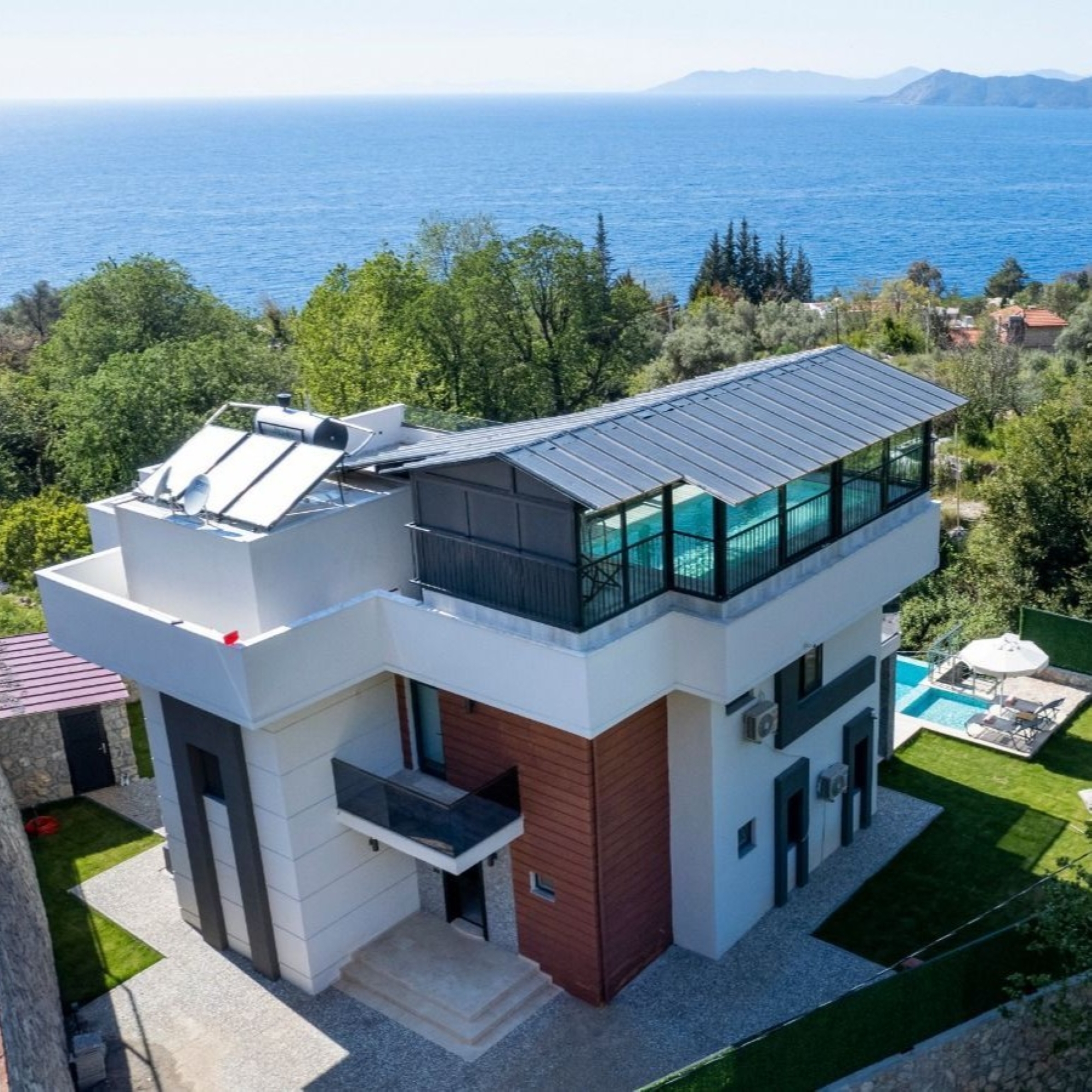 Havutsikt 4+1 Villa med Basseng i Faralya, Fethiye