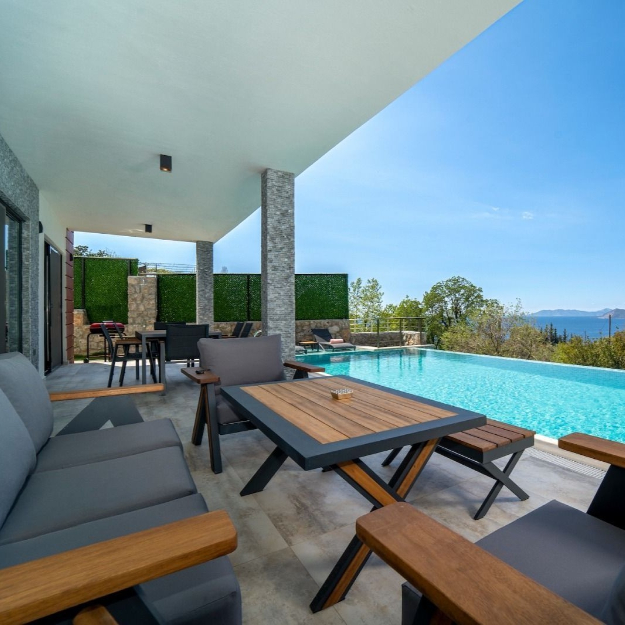 Havutsikt 4+1 Villa med Basseng i Faralya, Fethiye