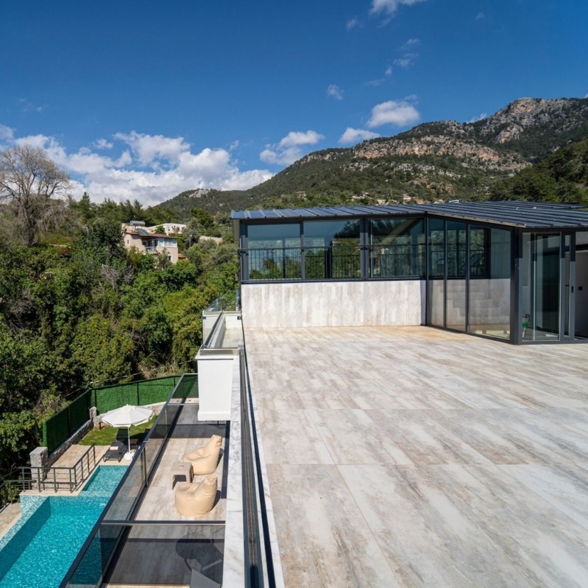 Havutsikt 4+1 Villa med Basseng i Faralya, Fethiye