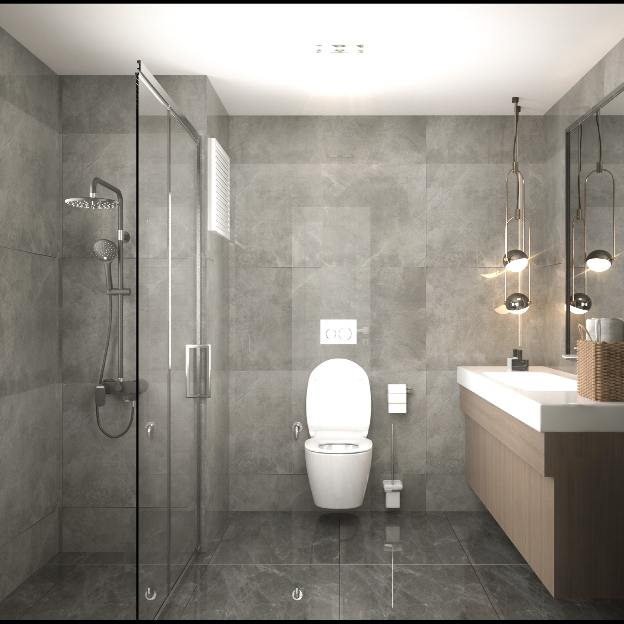 Luxuriöses 1+1 Apartment mit Meerblick und Bergblick, MERSIN