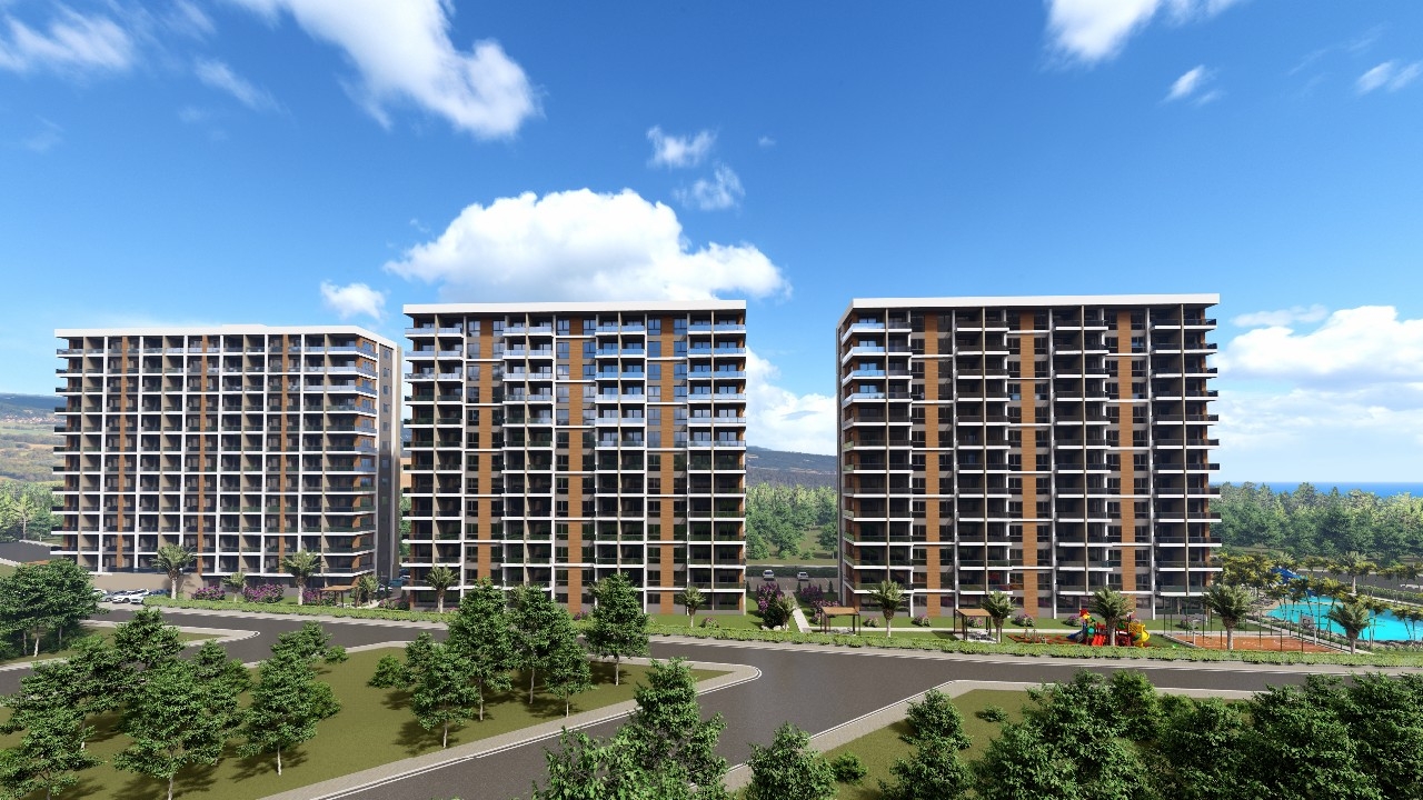 Ein attraktives Projekt mit wunderschönem Design in Kargıpınar, Mersin