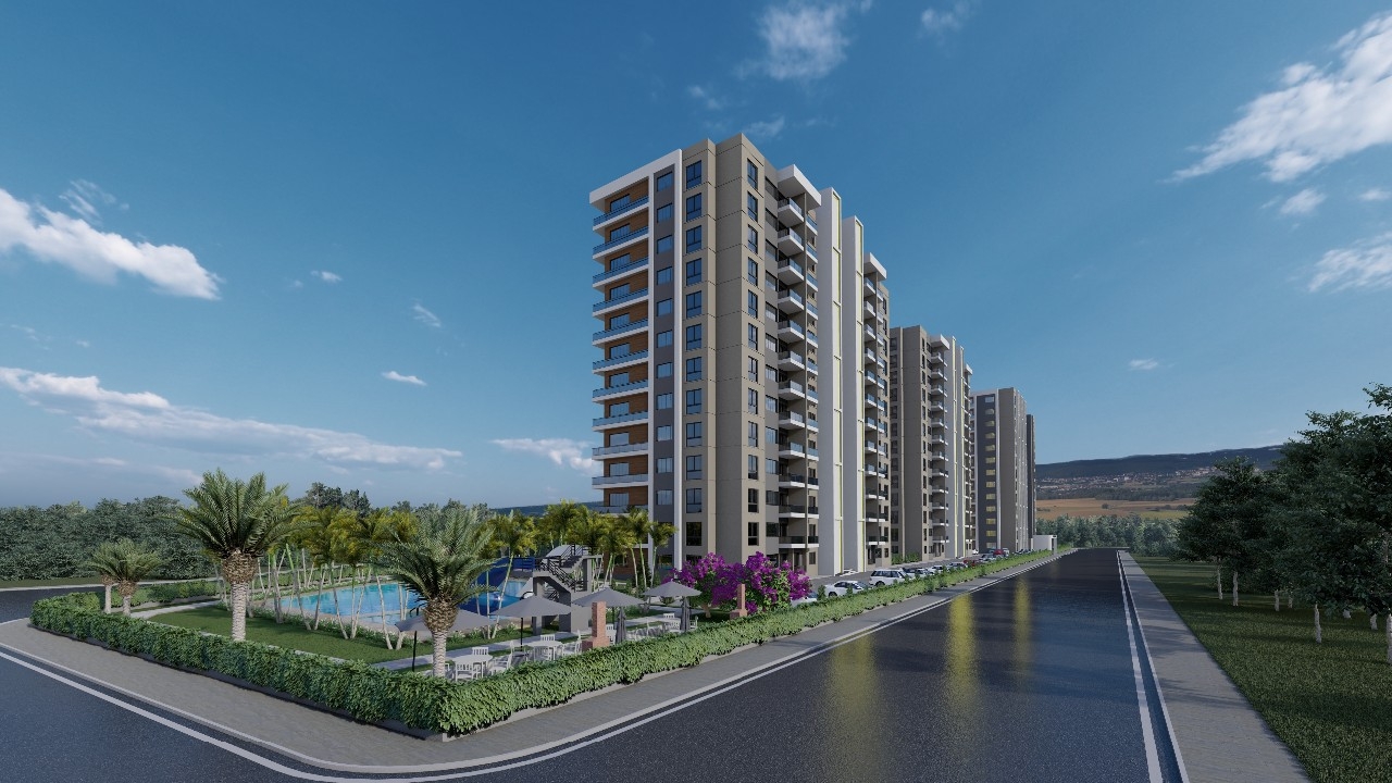 Ein attraktives Projekt mit wunderschönem Design in Kargıpınar, Mersin