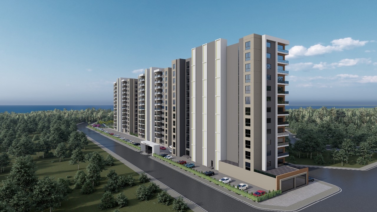 Ein attraktives Projekt mit wunderschönem Design in Kargıpınar, Mersin