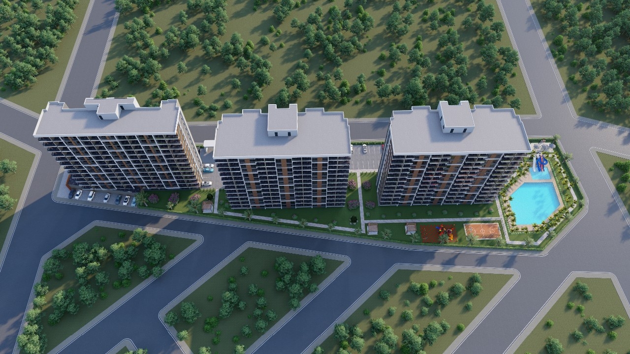 Ein attraktives Projekt mit wunderschönem Design in Kargıpınar, Mersin