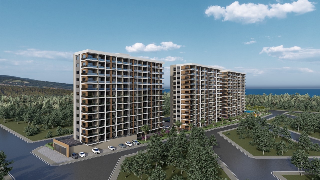 Ein attraktives Projekt mit wunderschönem Design in Kargıpınar, Mersin