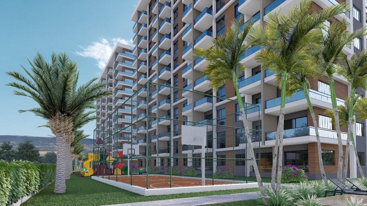Ein attraktives Projekt mit wunderschönem Design in Kargıpınar, Mersin