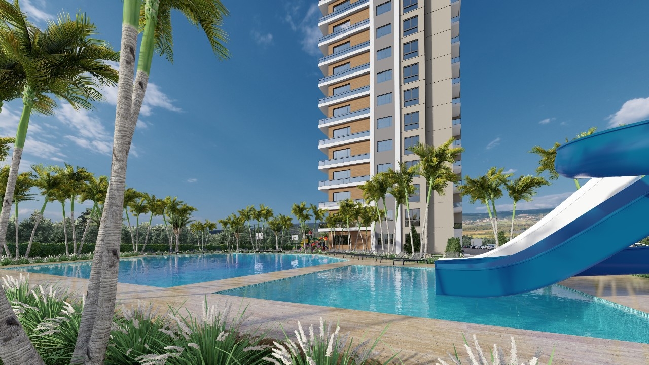 Ein attraktives Projekt mit wunderschönem Design in Kargıpınar, Mersin