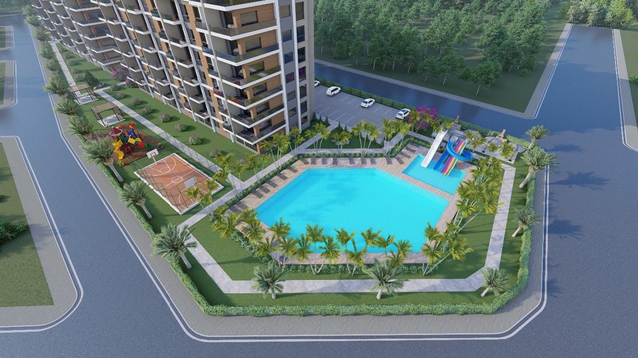 Ein attraktives Projekt mit wunderschönem Design in Kargıpınar, Mersin