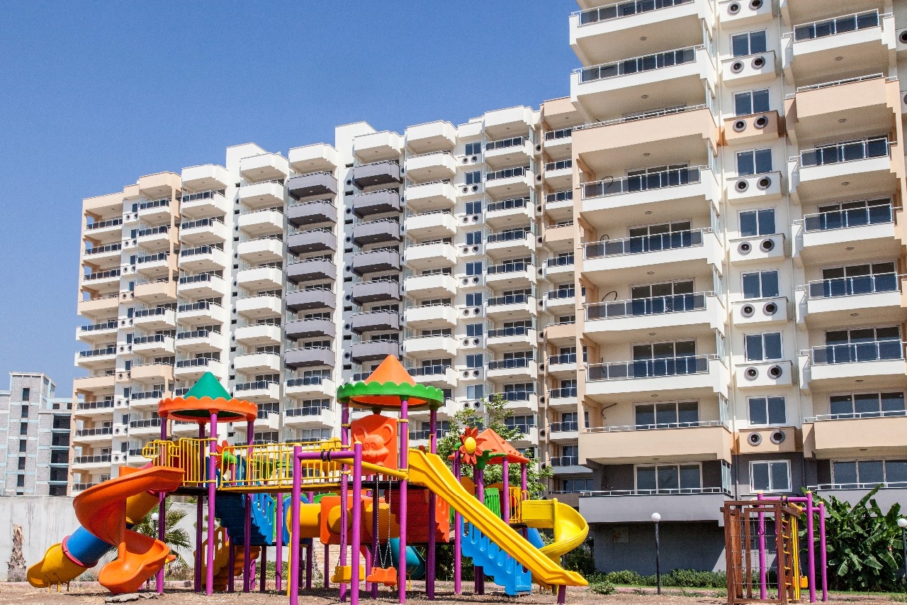 Luxuriöse 3+1 Wohnung mit Meerblick und Bergblick, Mersin - Ayaş