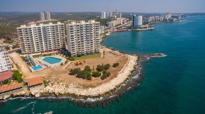 Luxuriöse 3+1 Wohnung mit Meerblick und Bergblick, Mersin - Ayaş