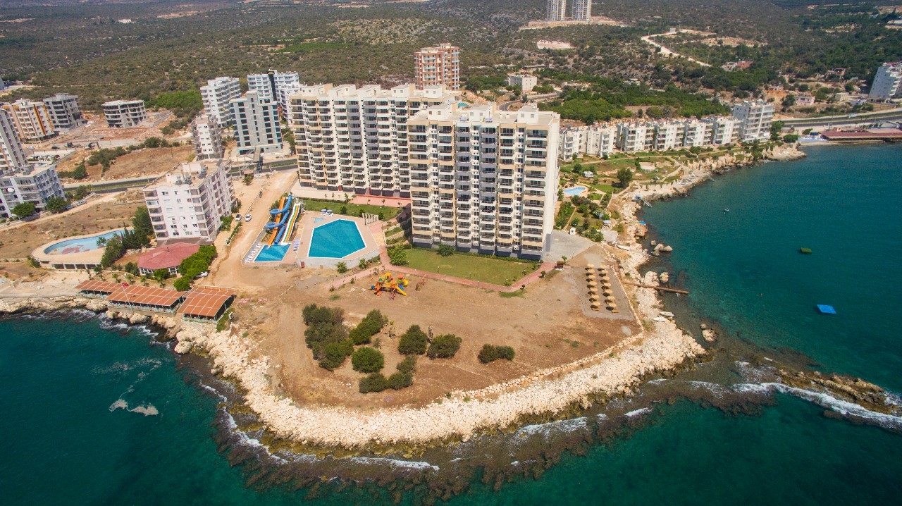 Luxuriöse 3+1 Wohnung mit Meerblick und Bergblick, Mersin - Ayaş