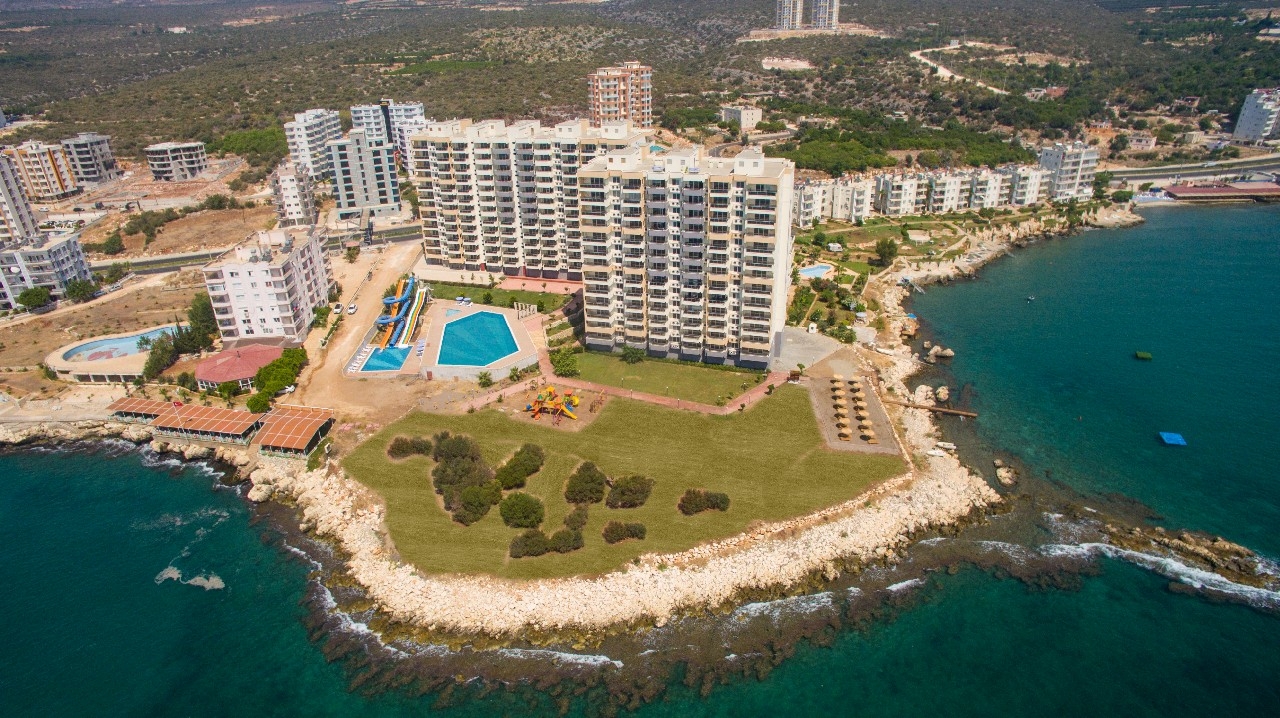 Luxuriöse 3+1 Wohnung mit Meerblick und Bergblick, Mersin - Ayaş