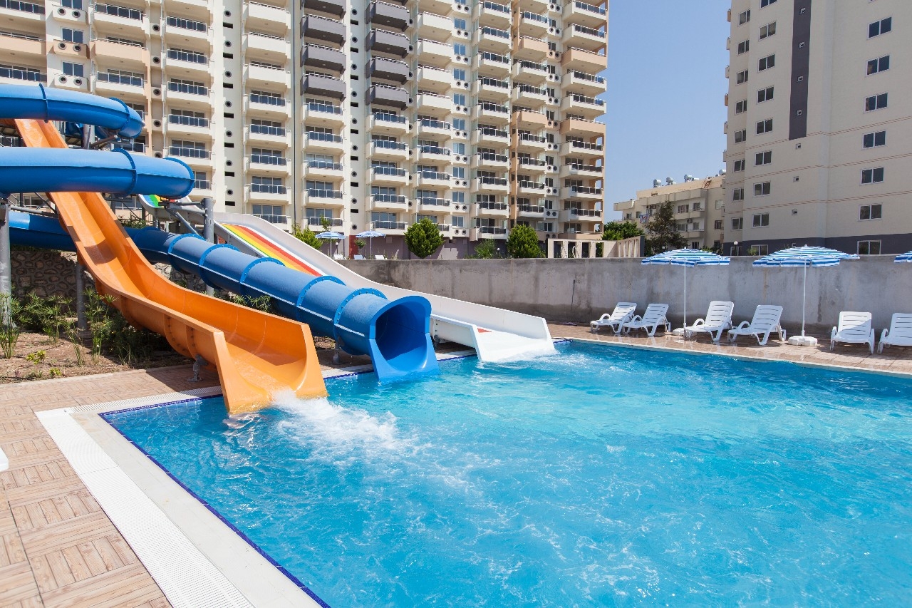 Luxuriöse 3+1 Wohnung mit Meerblick und Bergblick, Mersin - Ayaş