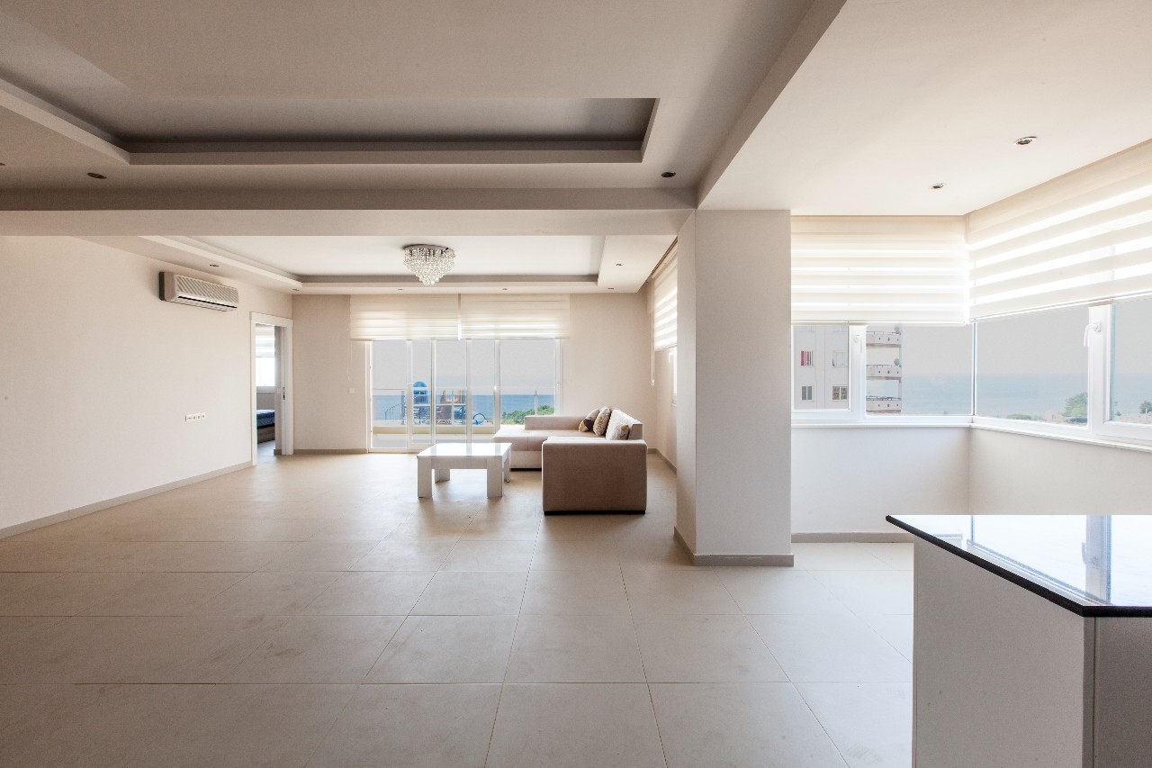 Luxuriöse 3+1 Wohnung mit Meerblick und Bergblick, Mersin - Ayaş