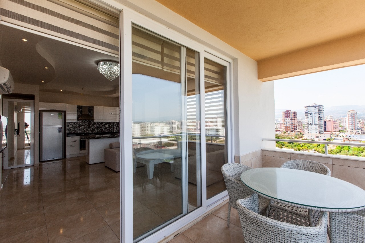 Luxuriöse 3+1 Wohnung mit Meerblick und Bergblick, Mersin - Ayaş
