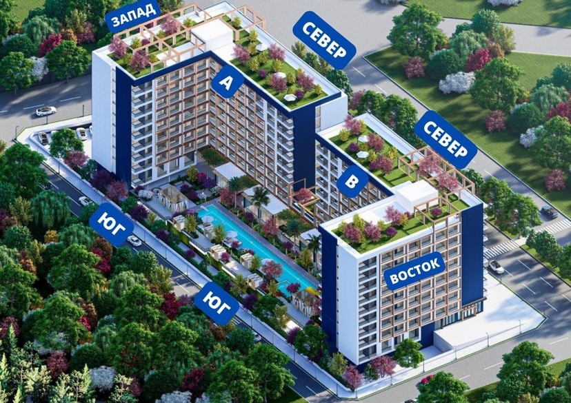 Fantastic new project close to the beach in Mersin
