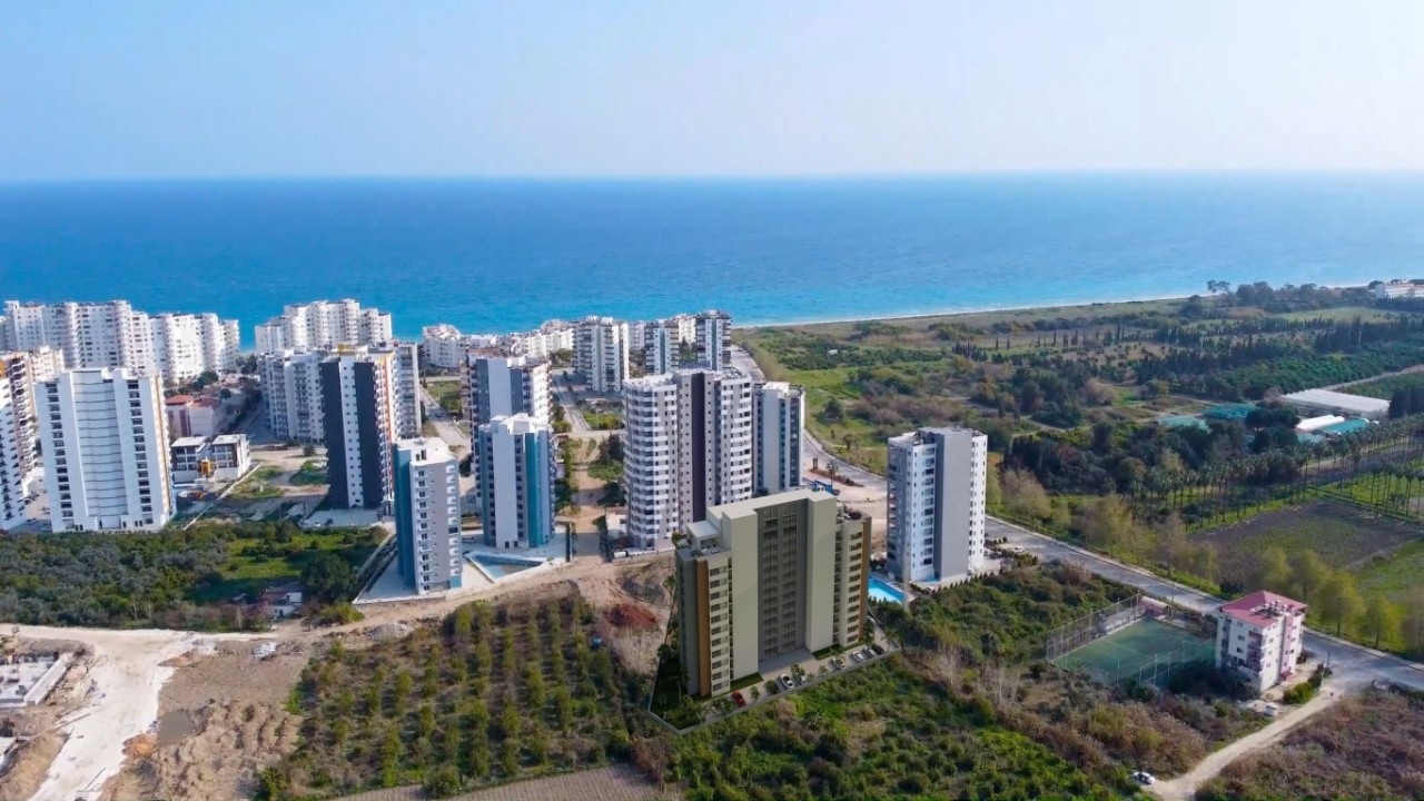 A wonderful new project in a fast-growing settlement in Mersin