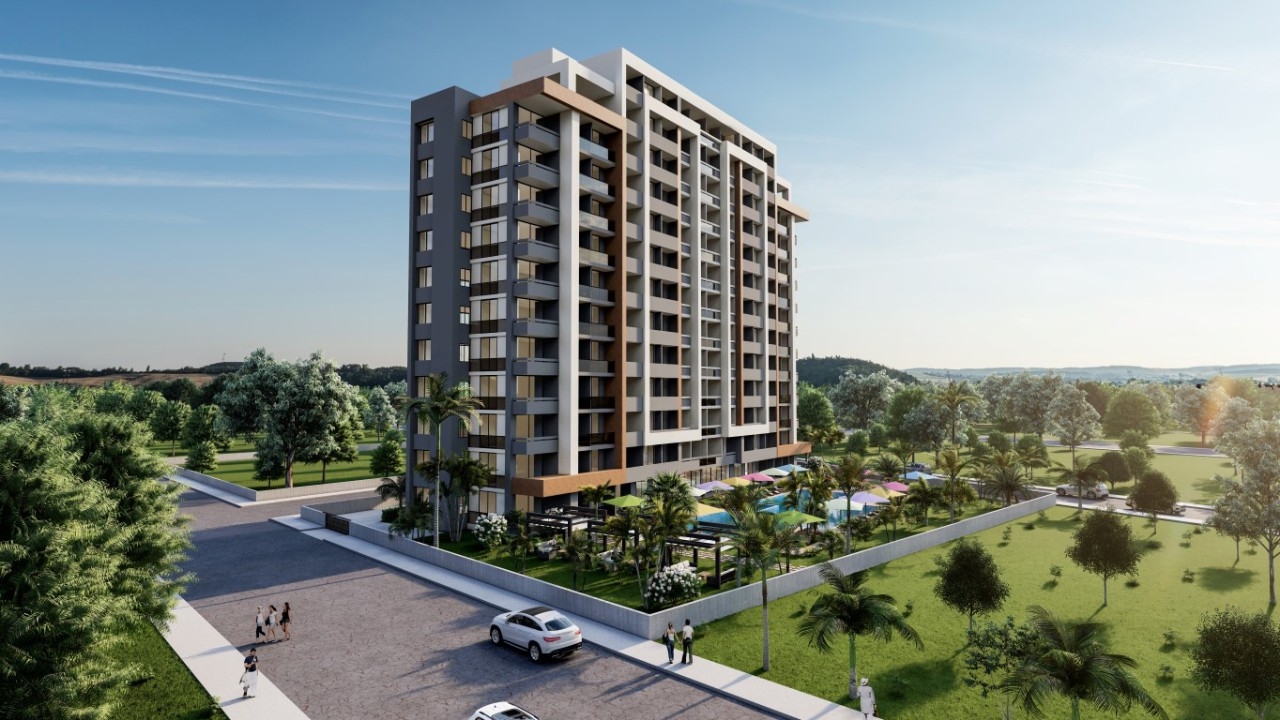 A wonderful new project in a fast-growing settlement in Mersin