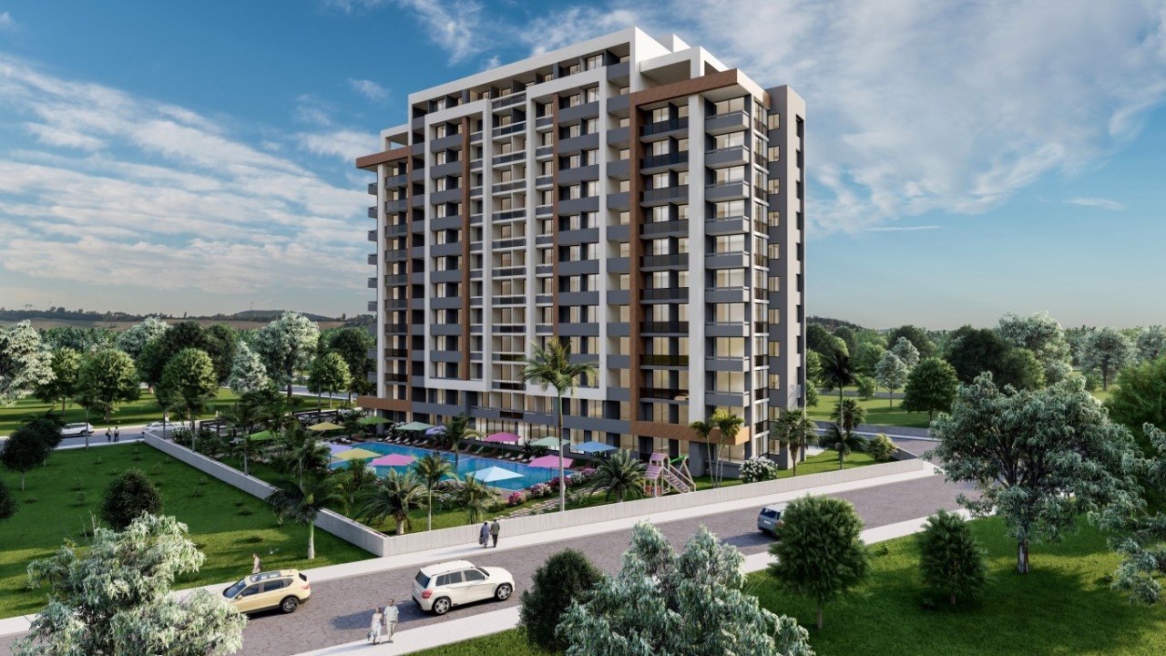 A wonderful new project in a fast-growing settlement in Mersin