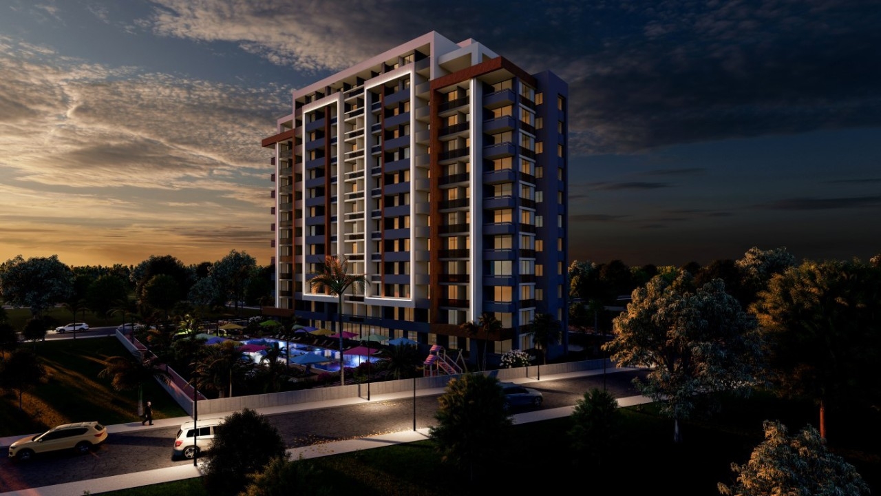 A wonderful new project in a fast-growing settlement in Mersin
