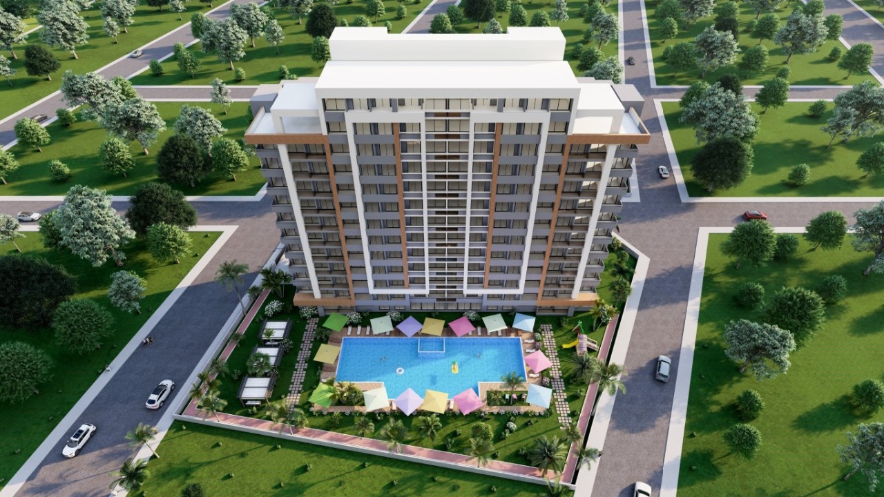 A wonderful new project in a fast-growing settlement in Mersin
