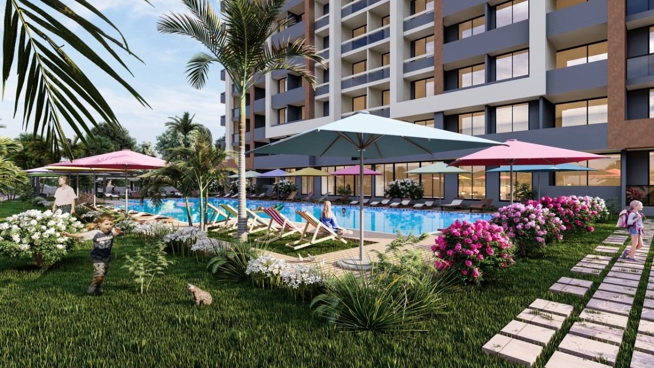 A wonderful new project in a fast-growing settlement in Mersin
