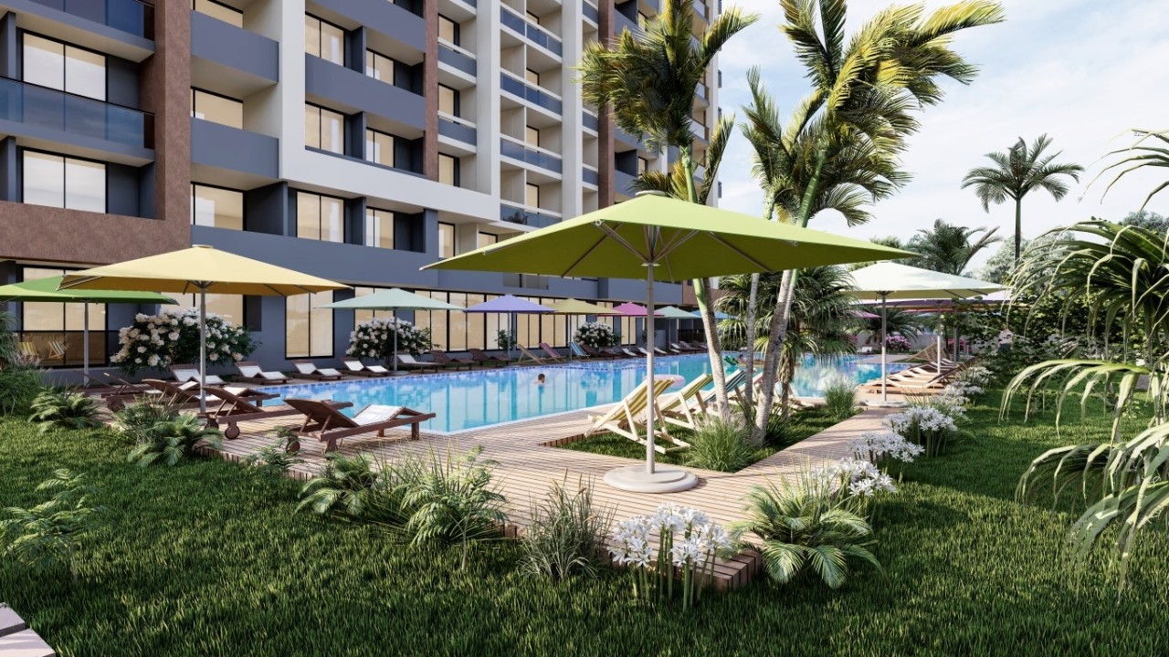 A wonderful new project in a fast-growing settlement in Mersin