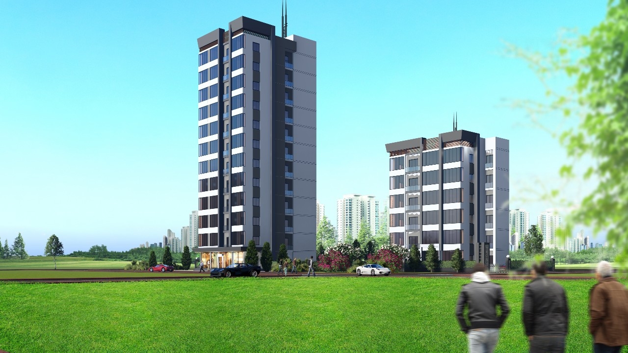 Attractive one-room apartments in the Tece quarter, Mersin