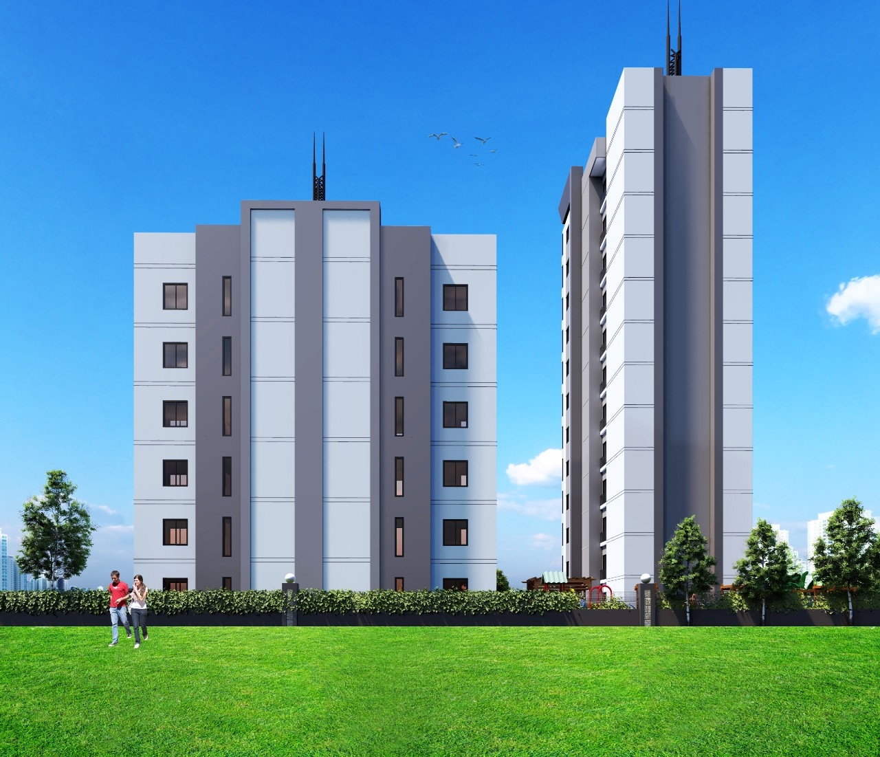 Attractive one-room apartments in the Tece quarter, Mersin