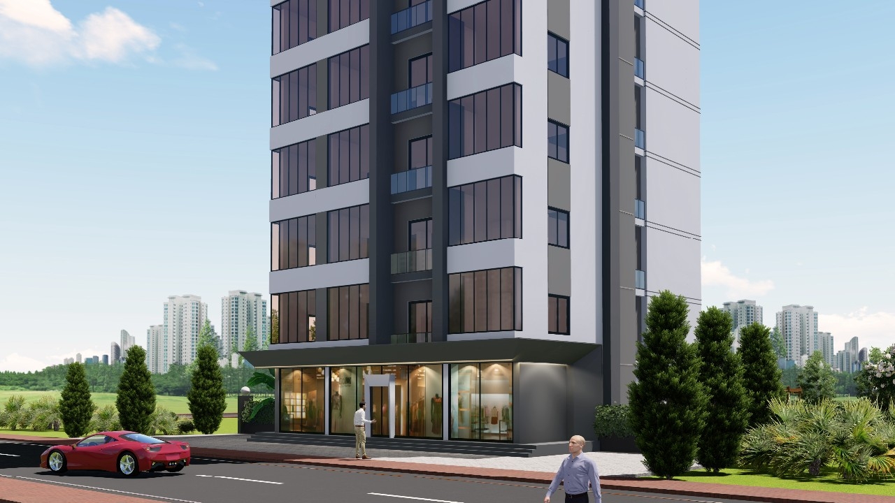 Attractive one-room apartments in the Tece quarter, Mersin
