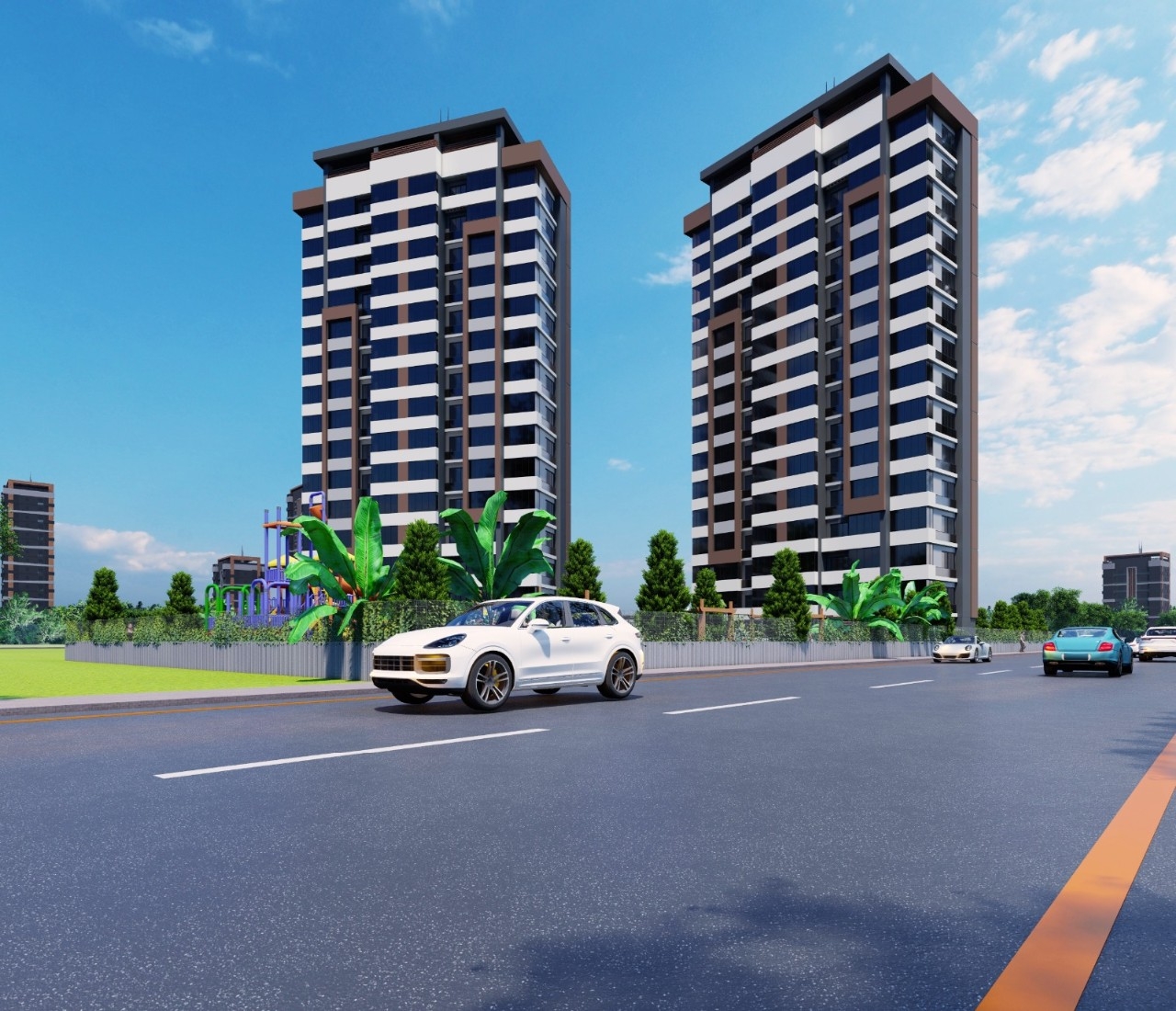 Attractive project offered in the Tece quarter, Mersin