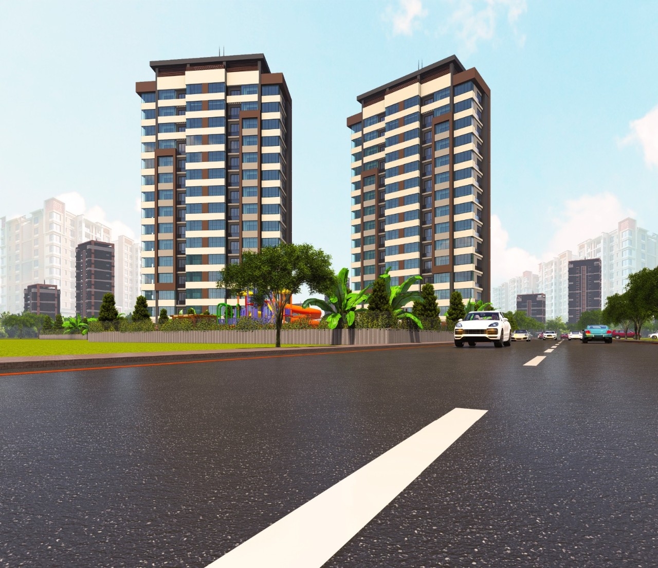 Attractive project offered in the Tece quarter, Mersin