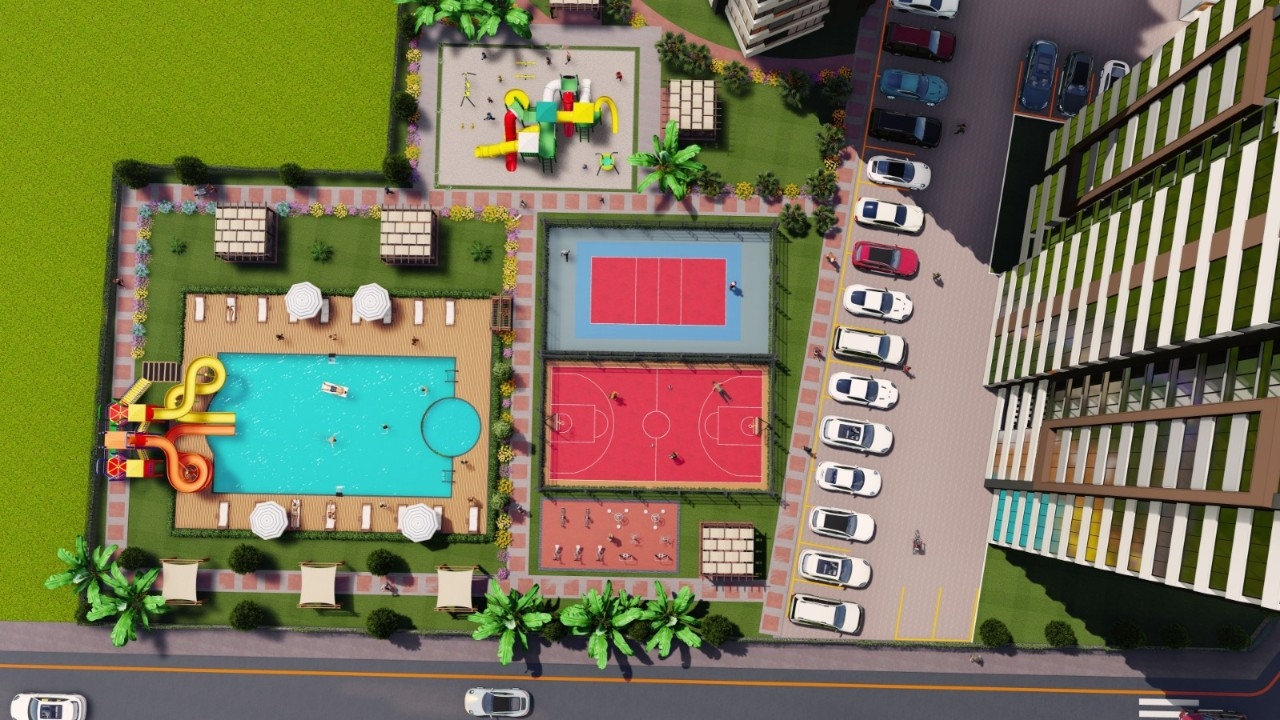 Attractive project offered in the Tece quarter, Mersin