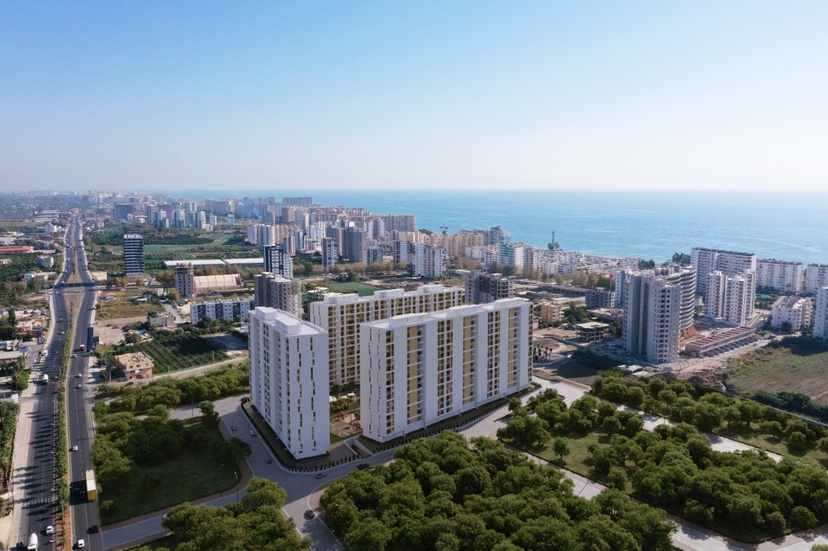 Attractive apartments in Arpaçbahşiş, Mersin